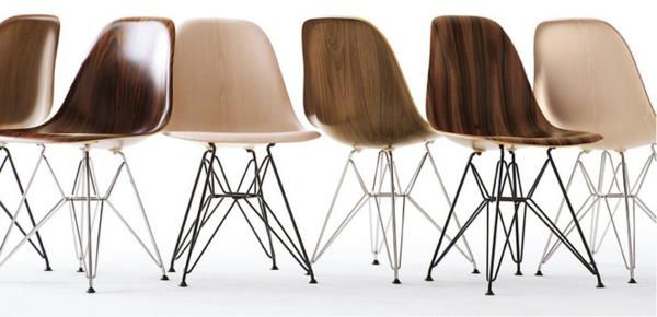 έπιπλα σχεδιαστών ξύλινη εμφάνιση καρέκλες σχεδιασμού eames καρέκλες κέλυφος