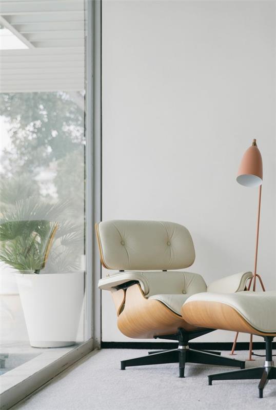 πολυθρόνα σχεδιαστών Eames Lounge Chair πολυθρόνα ralax