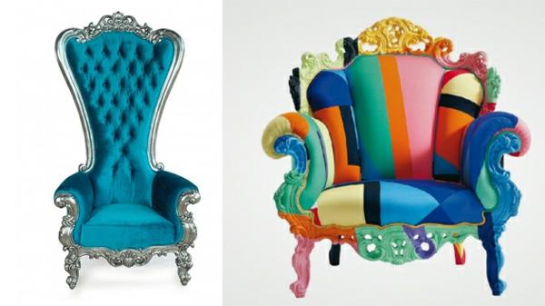καρέκλες σχεδιαστών καρέκλες θρόνου κομψές