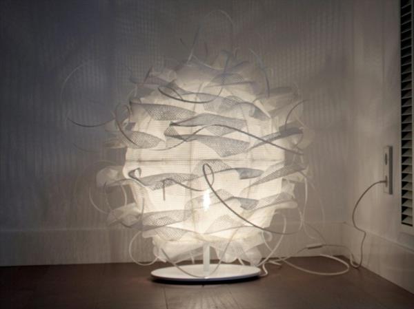 λαμπτήρες σχεδιαστών κατασκευασμένοι από πολυαιθυλένιο ιδέα πρωτότυπη διάχυση luz