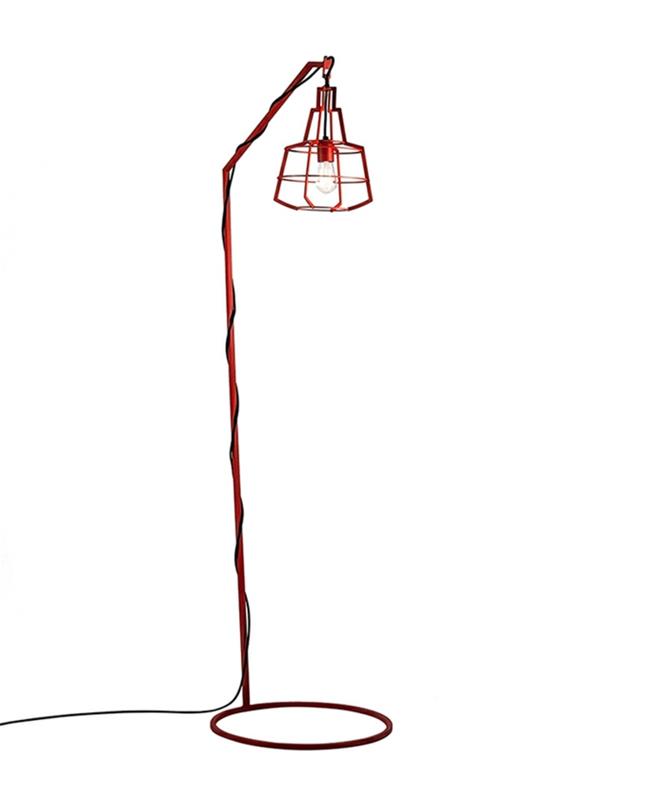 λάμπες σχεδιαστών λαμπτήρες δαπέδου rufus red το slims collection studio Beam