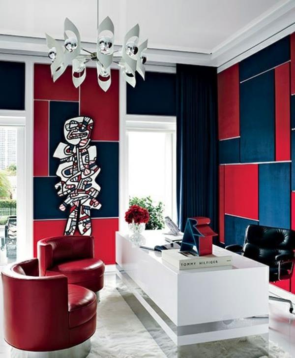 σχεδιαστής μόδας tommy hilfiger πολυτελή μελέτη μελέτης σπιτιού γραφείο στο σπίτι