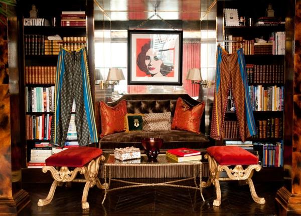σχεδιαστής μόδας tommy hilfiger πολυτελές σπίτι κλασικό στυλ εκλεκτικό popart