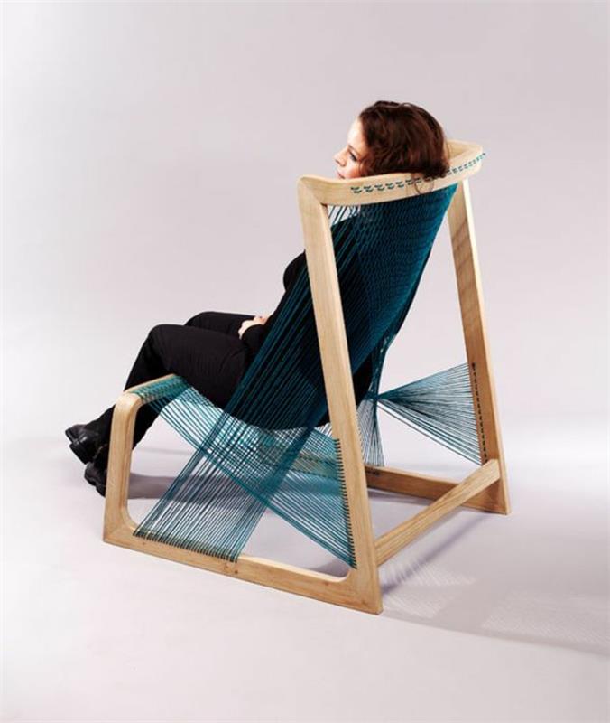 καρέκλες σχεδιαστών μεταξωτό σχέδιο alvi