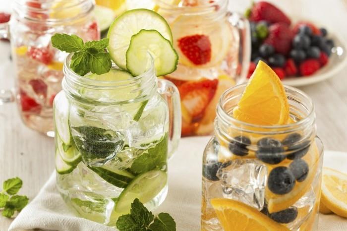detox νερό φρούτα λαχανικά θεραπευτικές συνταγές νηστείας