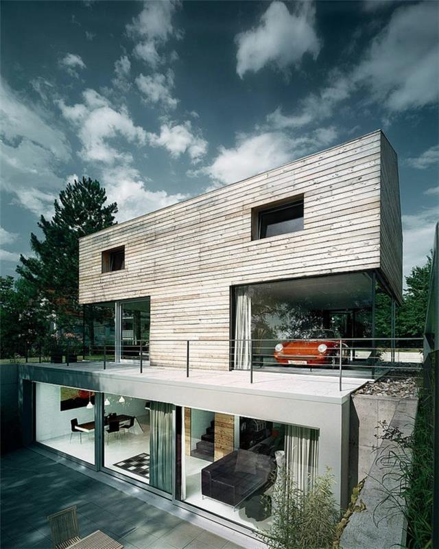 Γερμανική κατοικία μοντέρνο σπίτι bauhaus στυλ porsche
