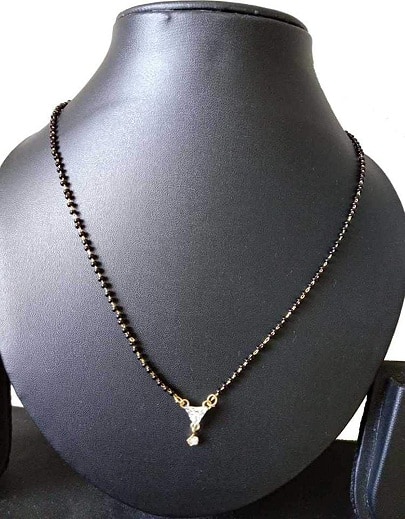 Tek Elmas Mangalsutra