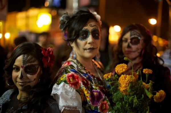 ψηφιακή φωτογραφία μεξικό φεστιβάλ dia de los muertos