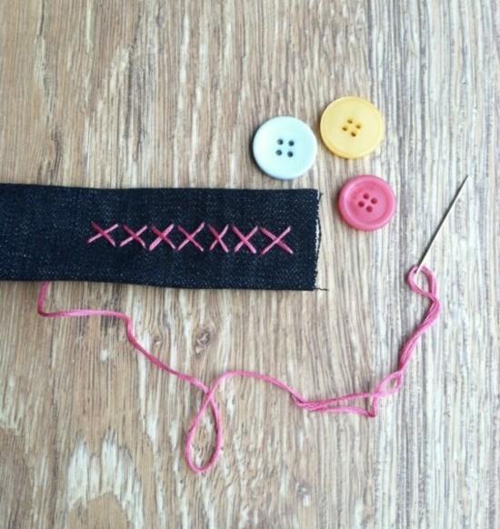 diy βραχιόλια αναβάθμιση τζιν