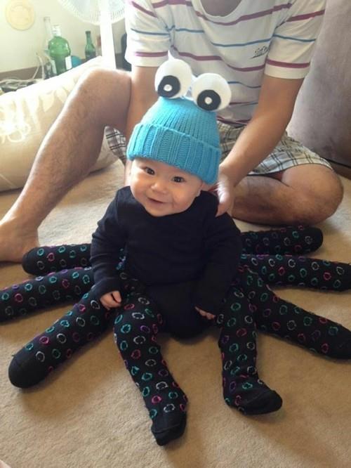 diy μωρό καρναβάλι κοστούμι ιδέα ιδέα αράχνη
