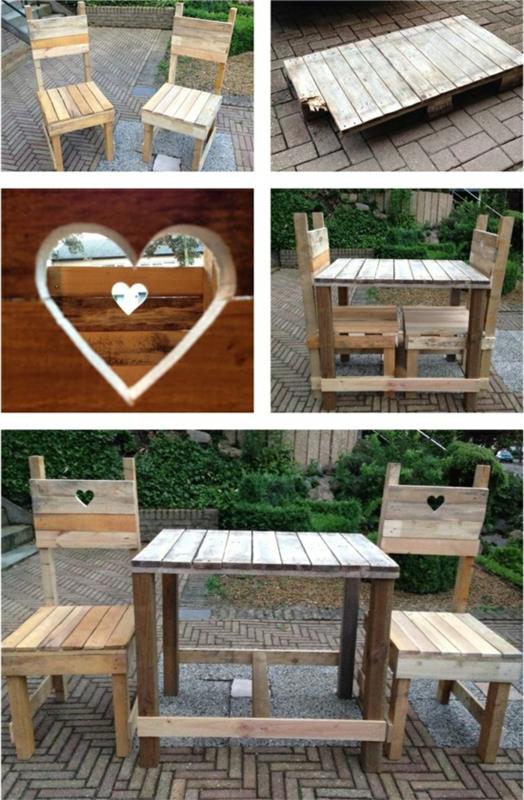 DIY έπιπλα κήπου από παλέτες φτιάξτε μόνοι σας ξύλινα έπιπλα παλέτας