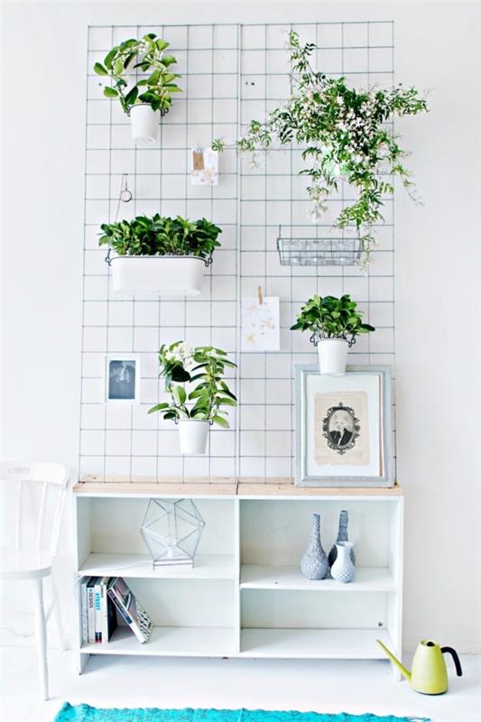 DIY σχέδιο του φυτευτή τοίχου