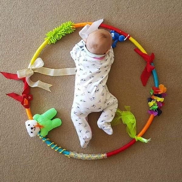 diy hula hoop ιδέα για μωρό
