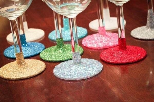 DIY ιδέες με ποτήρια κρασιού