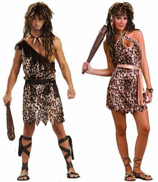 diy ρούχα αποκριάτικες στολές cavemen cool