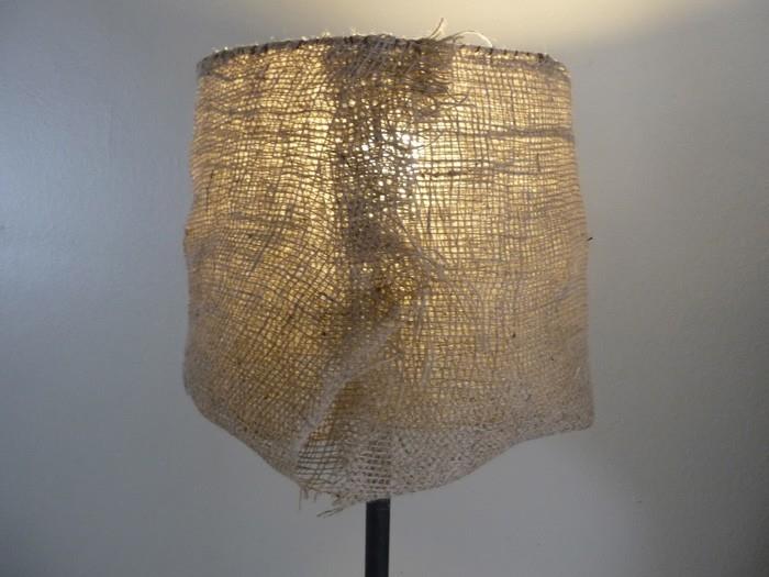 diy αμπαζούρ τελείες γιούτα