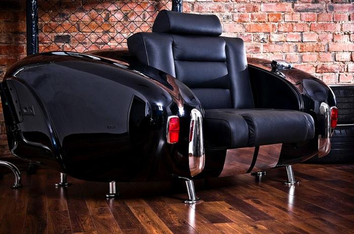 DIY έπιπλα ανταλλακτικά αυτοκινήτων δερμάτινα καναπέ πολυτελή υψηλής στιλπνότητας ανταλλακτικά αυτοκινήτων