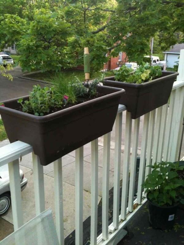 DIY φυτευτής κιγκλίδωμα μπαλκονιού