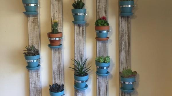 diy planter βιομηχανικό στυλ