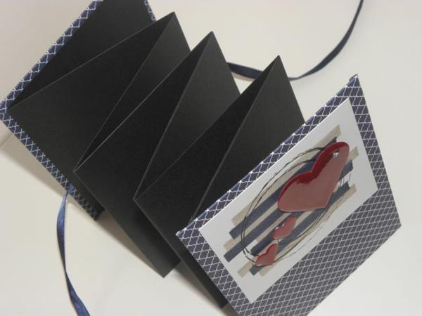 DIY έργα και ιδέες για μπερδέματα leporello tinker με χαρτί