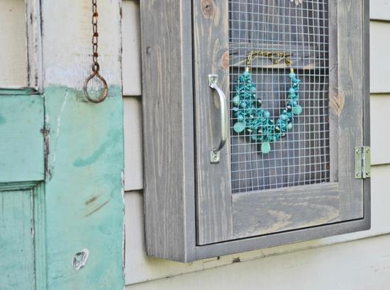 DIY ντουλάπι κοσμημάτων κατασκευάστε ιδέες για κοσμήματα