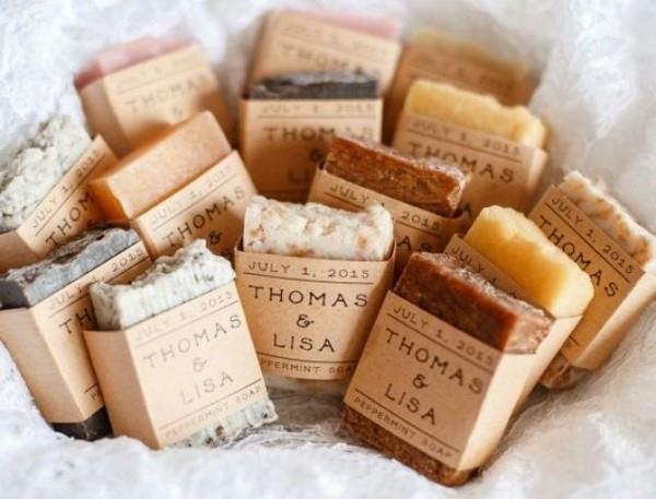 DIY σαπούνι μπομπονιέρες