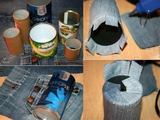 diy vase τζιν ανακυκλώνοντας ιδέες για μίμηση