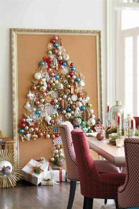 diy διακοσμήσεις χριστουγεννιάτικων δέντρων χρωματιστές εορταστικές