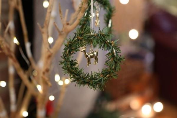 diy χριστουγεννιάτικες ιδέες διακόσμησης χριστουγεννιάτικα στεφάνια deco ετικέτες