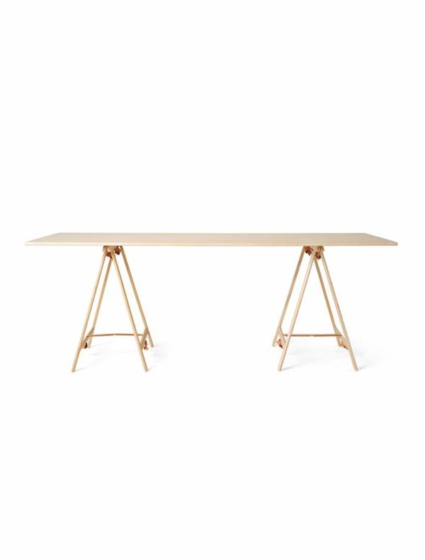 δανέζικο σχέδιο cecilie manz knot trestle table