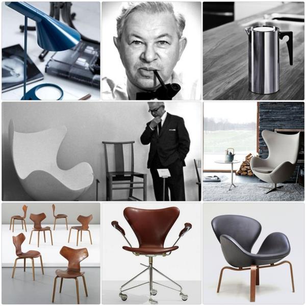 Έπιπλα δανέζικου σχεδιασμού Arne Jacobsen