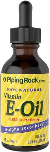 Piping Rock vitamino E aliejus