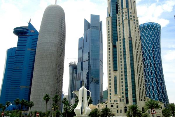 ουρανοξύστης αρχιτεκτονικής Ντόχα Κατάρ