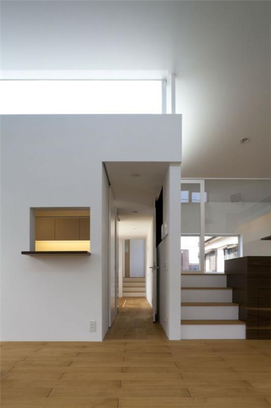 διπλό megaphone-αρχιτεκτονική-ξύλινος-διάδρομος
