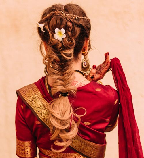 Dulhan šukuosenos nuotraukos