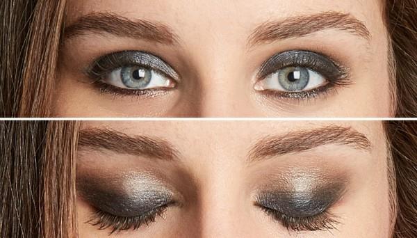 duo σκιά ματιών smokey eyes make-up