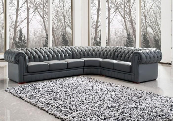 δερμάτινος γωνιακός καναπές 14