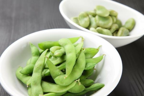 edamame φρέσκα φασόλια