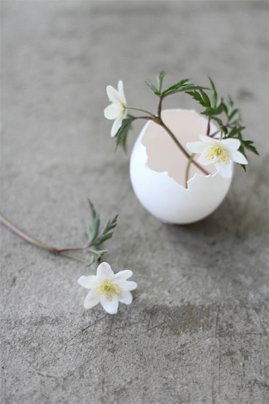 βάζα αυγών πασχαλινές ιδέες διακόσμησης