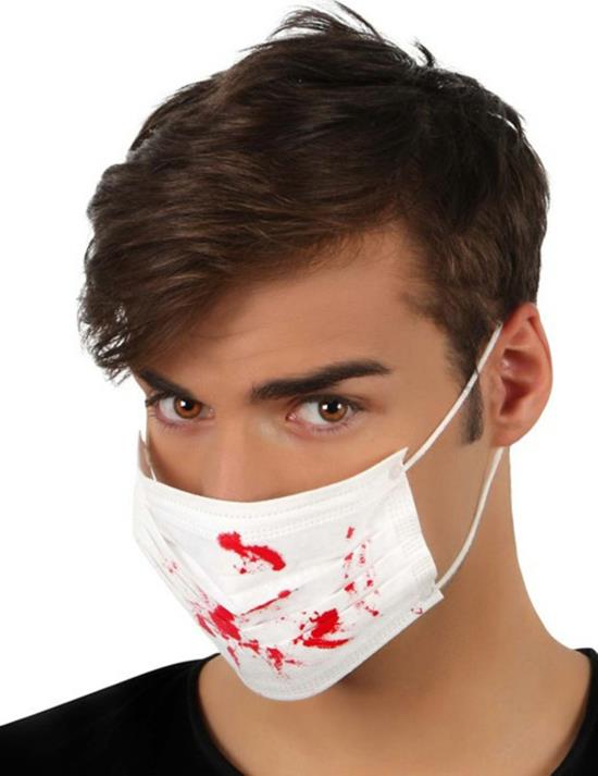 φτιάξτε εύκολα αποκριάτικες μάσκες προσώπου με ψεύτικο αίμα