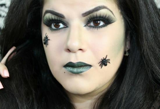 απλή τελευταία στιγμή αποκριάτικο make up ιδέα μακιγιάζ μακιγιάζ