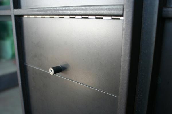 πόρτα εισόδου πόρτα παρακολούθησης σχεδιασμός γραμματοκιβώτιο ανοξείδωτο ατσάλι απαρατήρητο