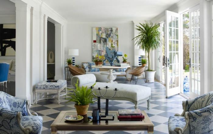 επίπλωση παραδειγμάτων ζωντανές ιδέες deco ιδέες αξεσουάρ σχεδιασμός τοίχου χρώμα σχεδιασμός μπλε τόνοι