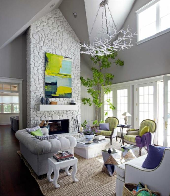 ζωντανές ιδέες deco ιδέες αξεσουάρ σχεδιασμός τοίχου χρώμα σχεδιασμός πράσινο