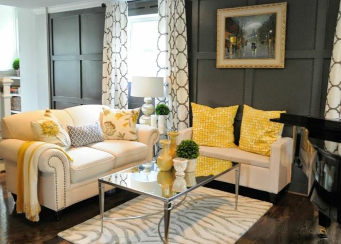 ζωντανές ιδέες deco ιδέες αξεσουάρ σχεδιασμός τοίχου χρώμα σχεδιασμός κλασικός