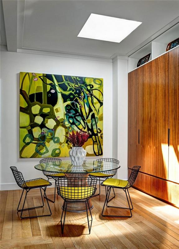 ζωντανές ιδέες deco ιδέες αξεσουάρ σχεδιασμός τοίχου χρώμα σχεδιασμός μοντέρνο κίτρινο