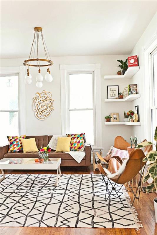 ζωντανές ιδέες deco ιδέες αξεσουάρ σχεδιασμός τοίχου χρωματική σχεδίαση μίξη μοτίβο