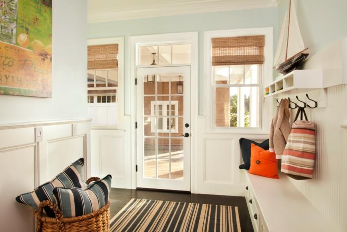 ζωντανές ιδέες deco ιδέες αξεσουάρ σχεδιασμός τοίχου λωρίδες χρώματος σχεδιασμού