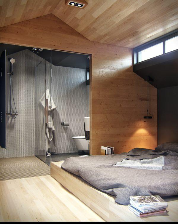 ιδέες επίπλωσης τουαλέτα ντους κρεβατιού