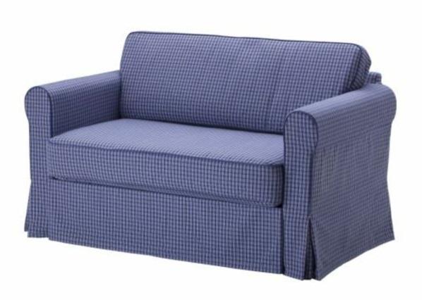 ιδέες επίπλωσης πολυθρόνα πολυθρόνα κρεβάτι μπλε